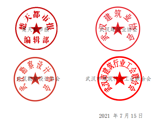 關(guān)于2021年武漢建筑及勘察設(shè)計(jì)行業(yè)  勞動(dòng)競(jìng)賽“雙十佳”選樹(shù)活動(dòng)結(jié)果的通報(bào)