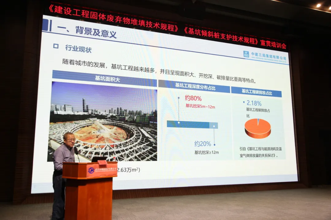 《建設工程固體廢棄物堆填技術規程》《基坑傾斜樁支護技術規程》宣貫活動圓滿落幕