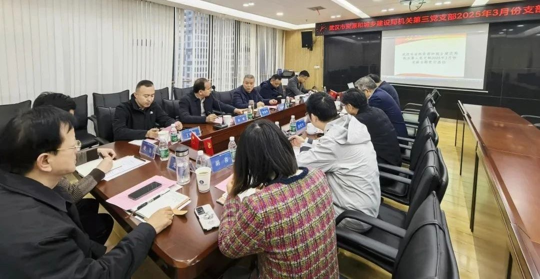 市資建局第三黨支部主題黨日走進武漢勘察設計協會技術咨詢服務部